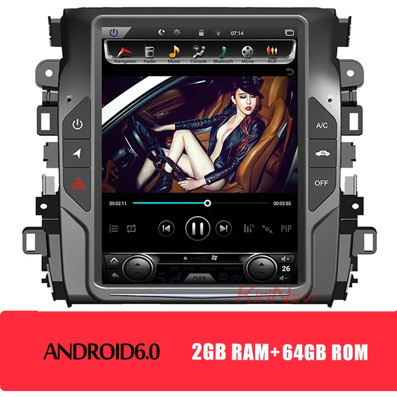Android Car Radio KiriNavi вертикальный экран Tesla Style 10,4 ''Android 8,1 автомобильный Радио GPS навигатор для Honda Avancier автомобильный мультимедийный плеер - Цвет: Android Car Radio