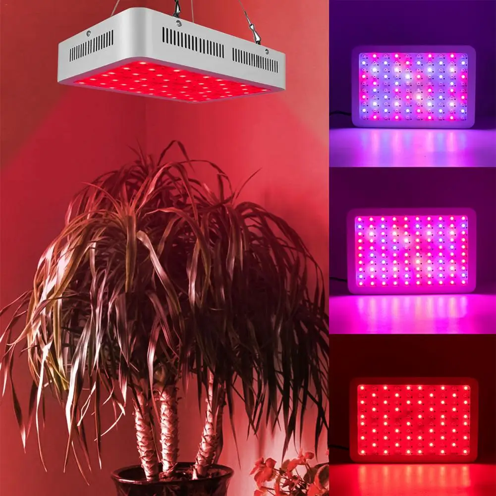 

1500W Dual Chips 380-730nm Full Light Spectrum LED Plant Growth Lamp White