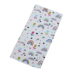 6 Layers Pure Cotton Baby Bib Feeding Apron Burp Cloth Washcloth Saliva Towel Handkerchief Back Towel for Newborn Infant