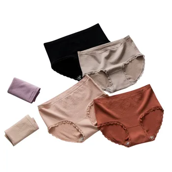 

underwear women seamless panties ropa interior femenina women clothes 2018 Cotton Briefs Solid