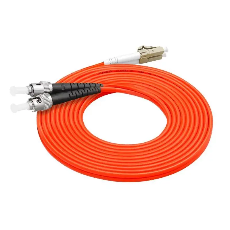 5PCS/lot LC/UPC-ST/UPC fiber optic patch cord 1M 2M 3M 5M Duplex Multimode cable FC-FC optical fibre jumper MM DX free shipping