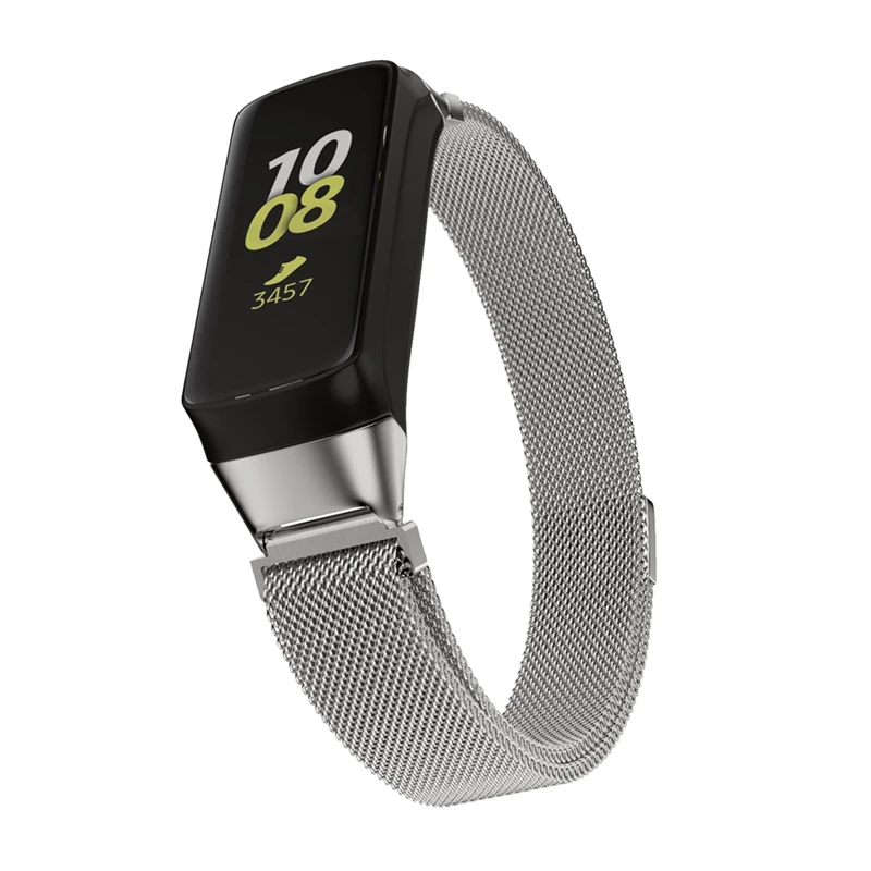 Для samsung Galaxy Fit Band Универсальная совместимость браслет из нержавеющей стали Милана Сменный ремень Надежная производительность 14 мм