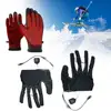 Guantes de cinco dedos para invierno, almohadillas de calefacción con batería de litio, tres engranajes, ajuste de temperatura, ciclismo, esquí ► Foto 1/6