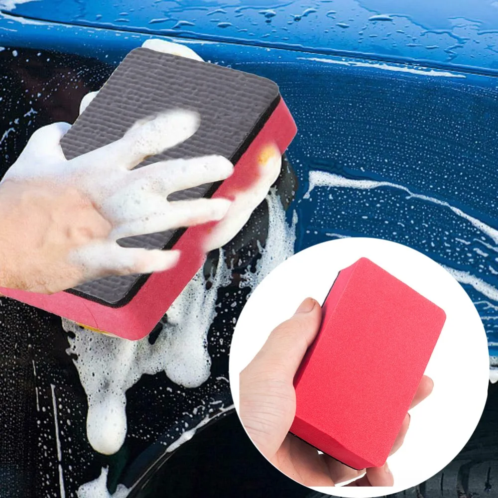 1 шт., глина для чистки автомобиля, губка для мытья автомобиля, волшебная губка для чистки автомобиля, глиняная панель, деталь для чистки автомобиля, средство для мытья