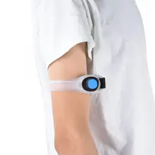 ТПУ спортивный нарукавник ремень светодиодный безопасная лампа-рефлектор нарукавная нарукавник плечевой ремень повязка на запястье для ночной бег велопрогулки