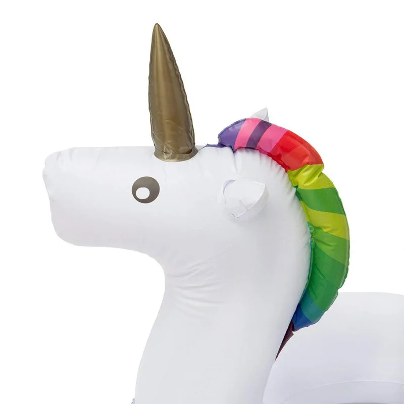 

Customizable Processing PVC Inflatable Pegasus Float Cute Creative Unicorn Floating Bed Beach Water Play with Water Supplies