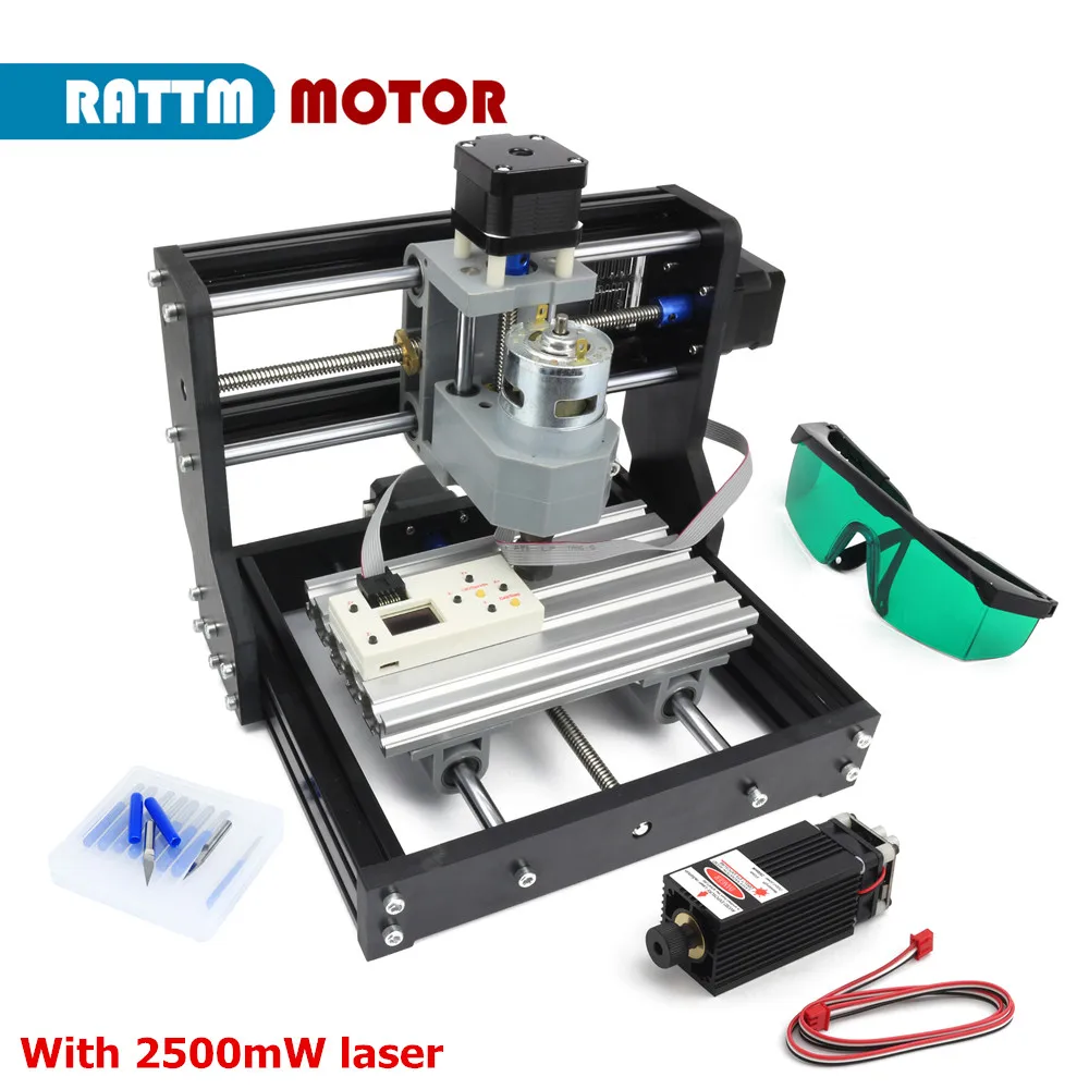 BZ EU US】1610 Pro 3 軸 GRBL ミニ CNC レーザー彫刻ルーター