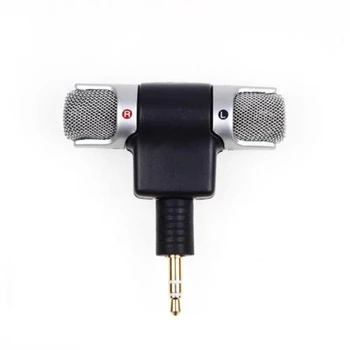 

New Mini Stereo Microphone Mic Audio For Laptop Notebook Andriod Phone Talk 3.5mm