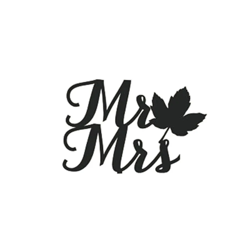 16 видов стилей MR MRS свадебный торт стенд Топпер красивый Mr& Mrs Свадебные украшения для дома отель свадебные вечерние
