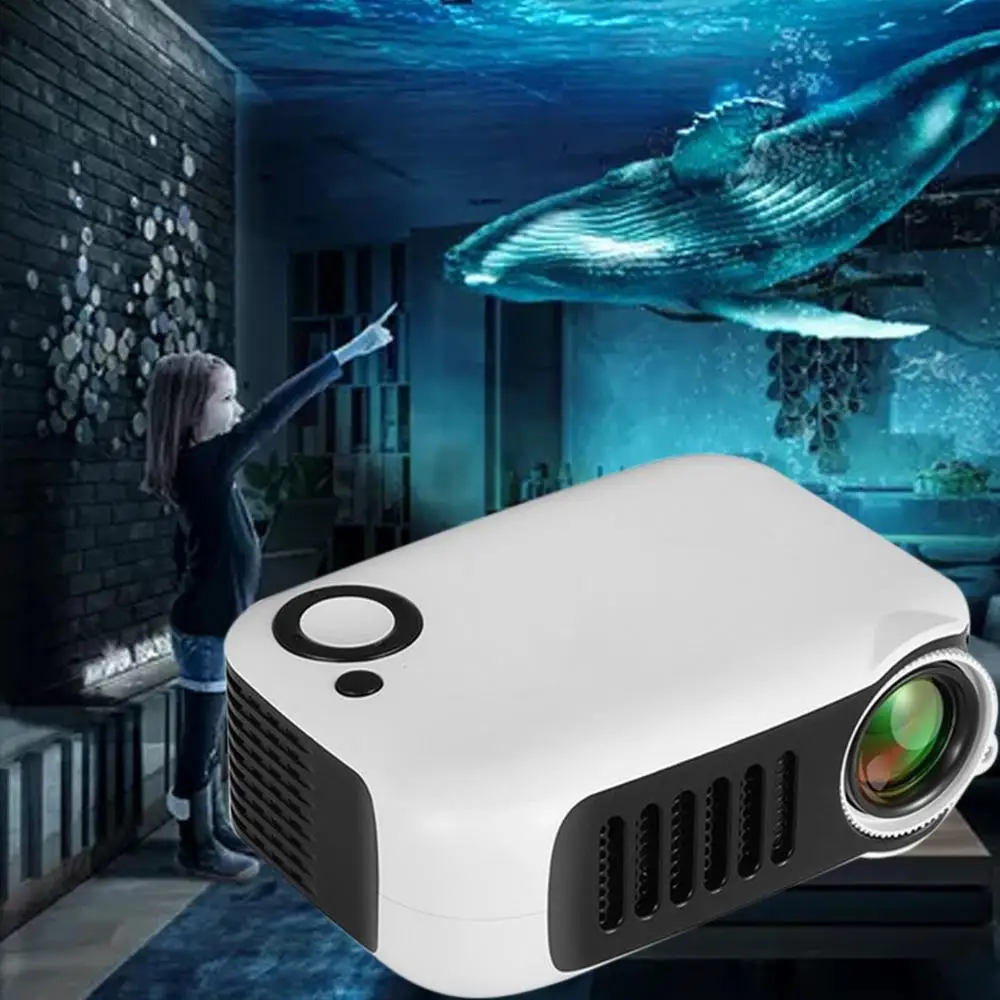 A2000 бытовой мини светодиодный проектор развлекательная поддержка 720P Hd проектор портативный мини-проектор
