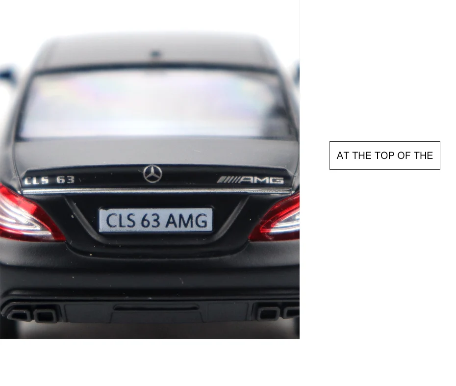 Матовый игрушечный автомобиль Benz Class CLS, высокая имитация литья под давлением, модель Mercedes, коллекция для детей, подарки