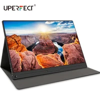 UPERFECT-Monitor portátil Full HD 1080P para videojuegos, pantalla de 15,6 pulgadas con HDMI tipo C VESA, para ordenador portátil, PC, MAC, teléfono, Xbox