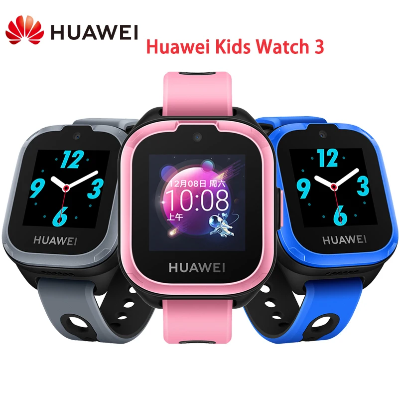 

Huawei Kids Watch 3 Waterproof Video Camera Call GPS Positioning SOS Anti-lost Student Phone Smartwatch