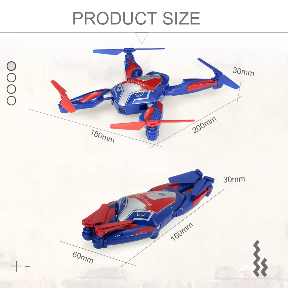 Cheerson CX-40 RC Quadcopter Drone With Camera Wifi FPV Foldable Frog Drone Altitude HoldOptical Flow Sensor Programmable Dron (14)