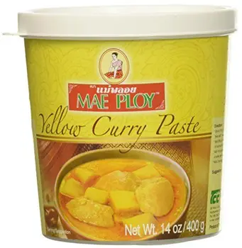

Mae Stratagème de Pâte de Curry Jaune 400gm