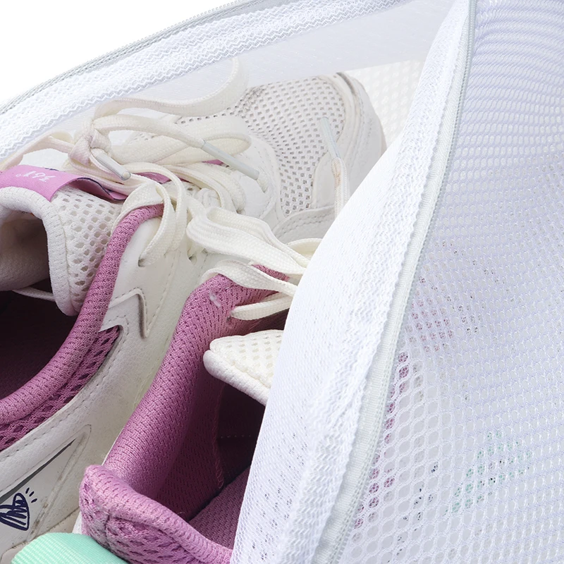 FILET DE LAVAGE,GraySac de lavage de chaussures, sac de lavage de