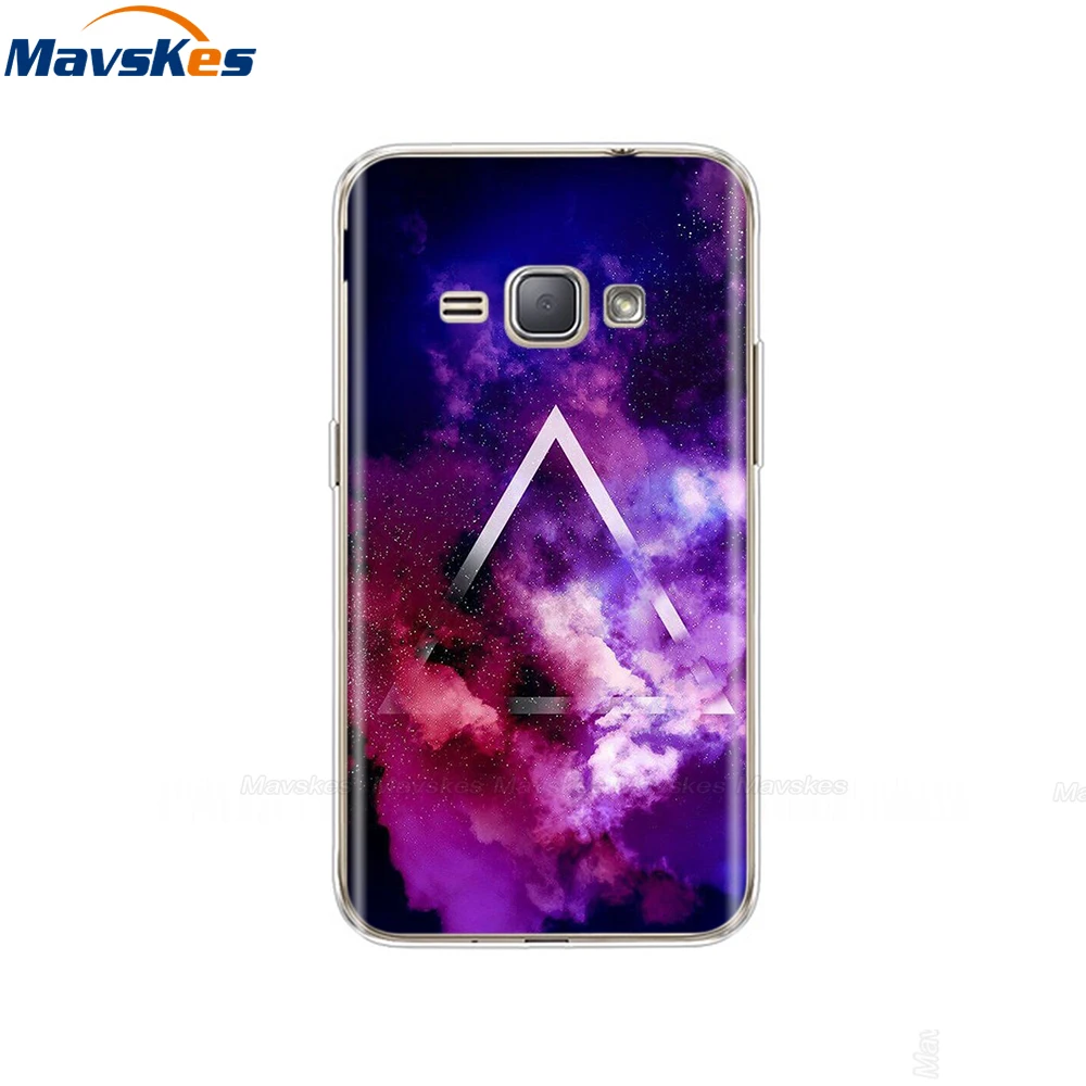 2 Силиконовый чехол для телефона для samsung Galaxy J1 J120 J120F SM-J120F мягкие чехлы из ТПУ на заднюю панель для телефона для samsung J1 6 fundas - Цвет: 2