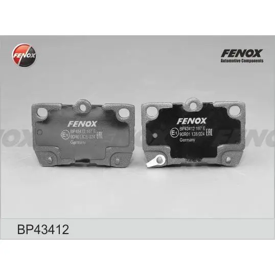 Колодки тормозные LEXUS GS 3.0-4.6 05-/IS 2.2-2.5 05- задние FEN