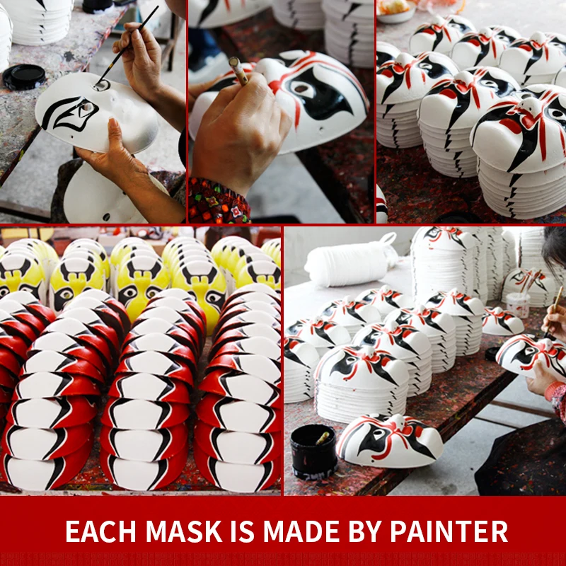 Chinese Opera Performance Mask Rap Beijing Opera Masks