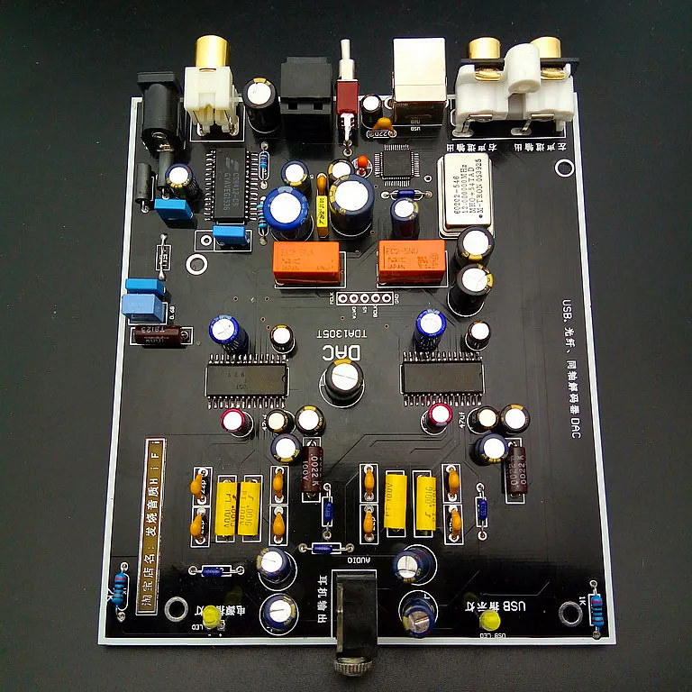 decodificação otg dupla paralela tda1305t computador placa de som febre externa