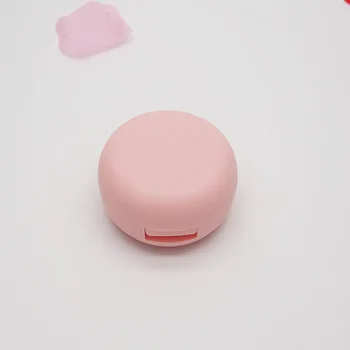 

1 Set of 2pcs Refillable Empty Loose Powder Box with Mirror Makeup Case Blusher Cosmetic Container DIY Beauty Tool Jar (Pink, N