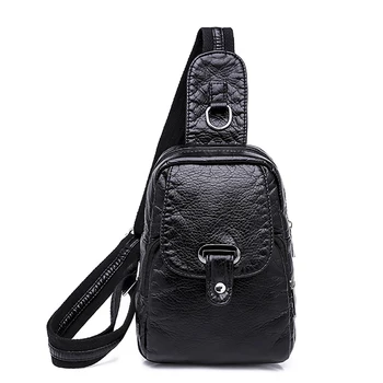 

Fashion Women Chest Bags Soft Luxury Women Messenger Bags For Women 2019 New Crossbody Bag Girls Street Small Bag Designer