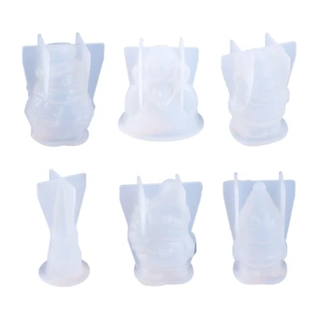 

DIY Christmas 3D Doll Decorations Casting Silicone Mould Crafts Jewelry Making Tool Crystal Epoxy Resin Mold