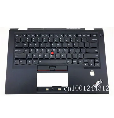Для lenovo ThinkPad X1 Carbon 4th Gen C чехол рамка клавиатура Упор для рук JP клавиатура и Клавиатура США с FPR отверстием
