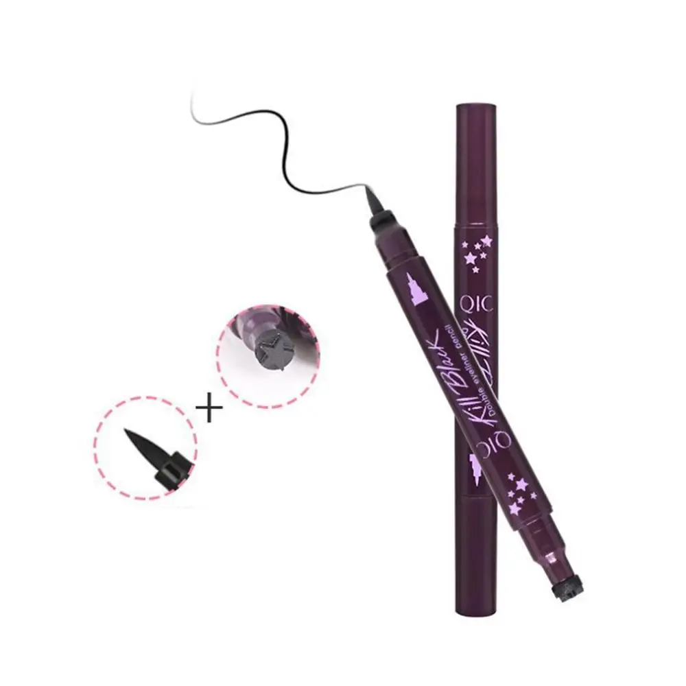 Waterproof Double Eyeliner Makeup Eyeliner Seal Double Head Makeup Eyeliner Seal Eyeliner Double Eyeliner Seal