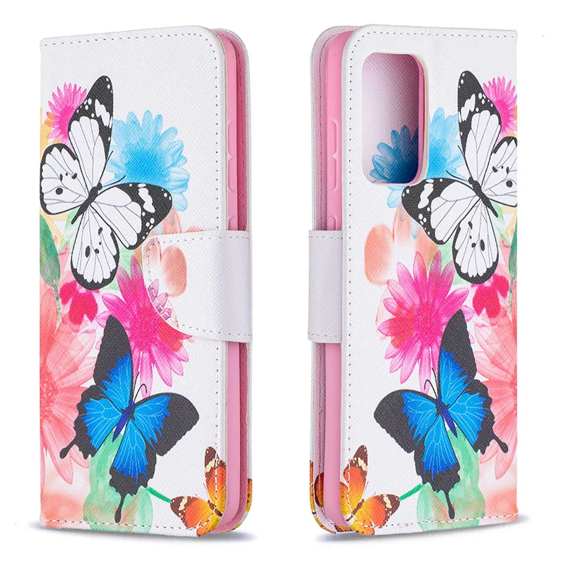 Leather Magnetic Flip Wallet Phone Case Cover - Premium  with Card Slots and Stand