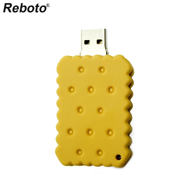 Флэш-накопитель USB в виде героя мультфильма милые печенье 64 ГБ 32 ГБ оперативной памяти, 16 Гб встроенной памяти, 8GB брелок флеш-накопитель Mini ключ флэш-накопитель флэш-диск для ПК