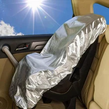 108x80 см автомобильное сиденье детское сиденье защита от солнца для детей Детская алюминиевая пленка Солнцезащитная УФ Защита Пылезащитная крышка