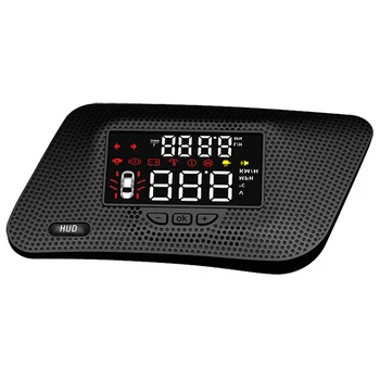

Car Head Up Display HUD for Nissan Patrol Y6 2018 2019 HD Projector Sn Overspeed Alert Alarm Detector