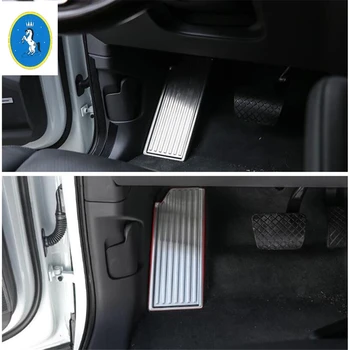 

Yimaautotrims Left Foot Rest Footrest Pedal Frame Cover Trim Fit For Porsche Cayenne 2018 - 2020 Stainless Steel Accessories