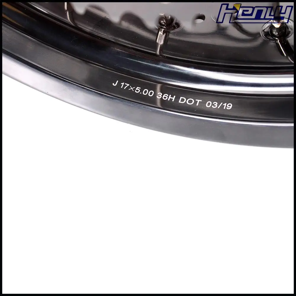 3,5/5,0 17IN. Литые диски Supermoto для KTM EXC EXCF EXCW XCW XCF SX SXF 125-530 03-19 синий 320 мм Дисковые Диски Motard