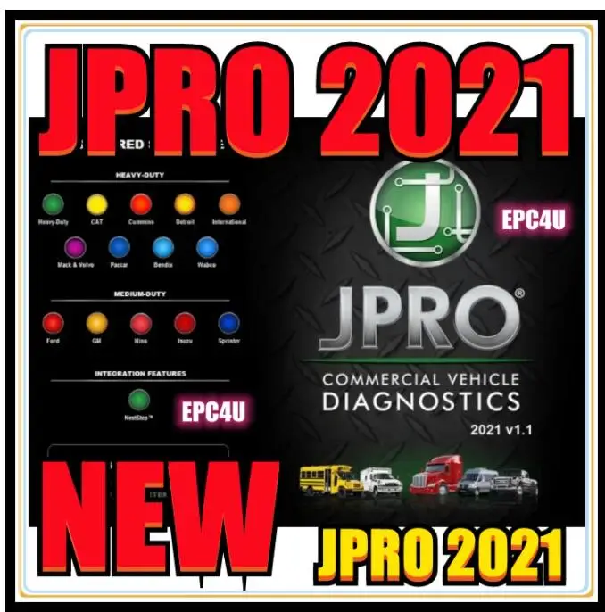 Noregon Jpro Commercial Fleet Diagnostics 2021 V1 - Diagnostic Tools -  AliExpress
