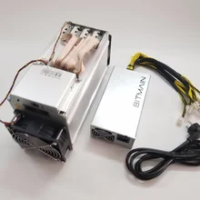 ANTMINER L3 + LTC 504M d'occasion, avec BITMAIN APW3 ++ 1600W PSU Litecoin, mineur mieux que ANTMINER L3