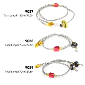 

Adapter Hose Adapter Burner For Double Camping Stove Propane Adapter Hose Gas Burner Accessories For Outdoor Fishing Picnic