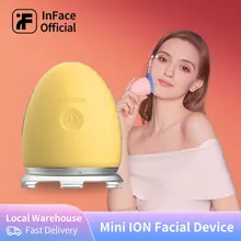 Устройство для ухода за кожей InFace, инструмент для ухода за лицом, массажер для лица, ионное средство для удаления морщин, мезотерапия для лица, эссенция для макияжа, средство для удаления черных точек Устройство для ухода за кожей InFace, инструмент для ухода за лицом, массажер для лица, ионное средство для удаления морщин, мезотерапия для лица, эссенция для макияжа, средство для удаления черных точек