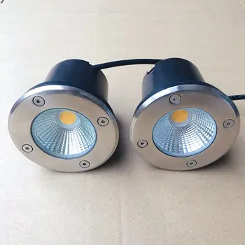 

15W Dimmable COB LED Underground Light,DC12V Input,Underground Lamp, LED Spotlight,LED floor uplighter LED deck light AC85-265V