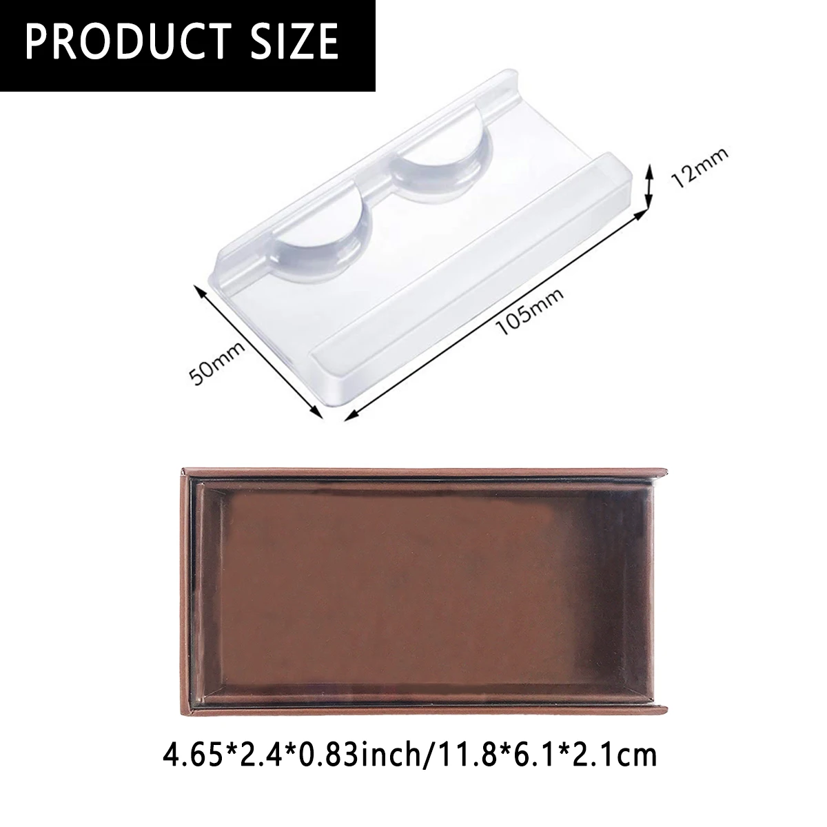 Wholesale Lash Case Empty Lash Box Mink False Eyelash Packaging Boxes Makeup 5