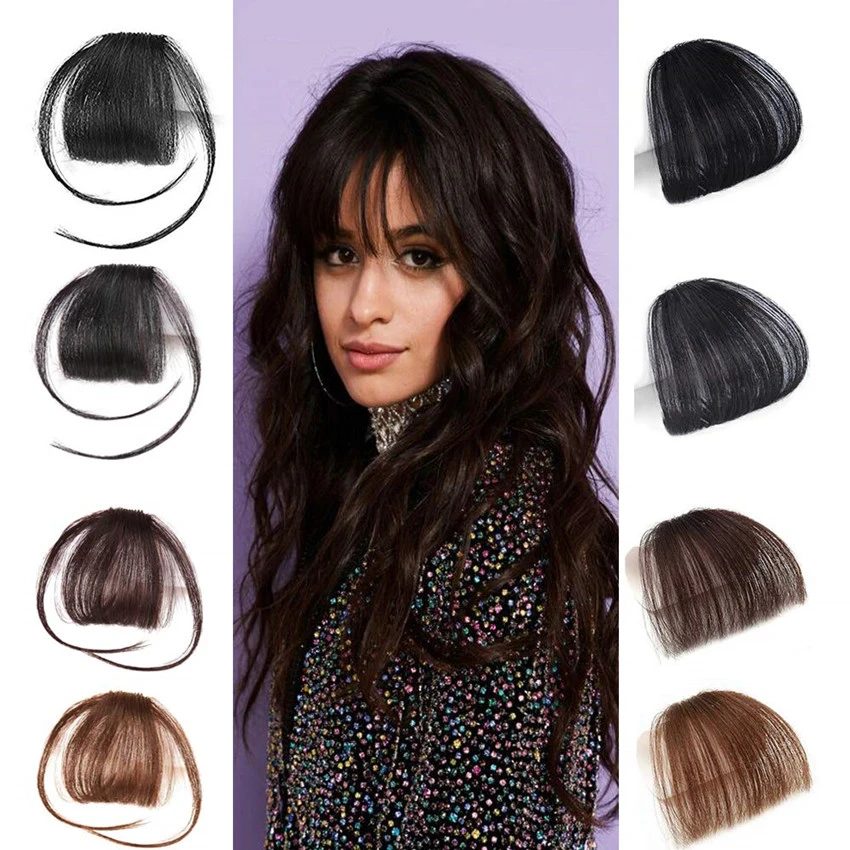 clip in bangs human hair
