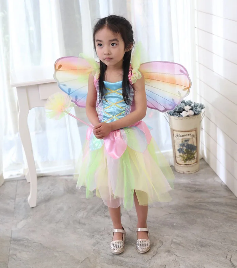 Детский фатиновый костюм бабочка для косплея и вечеринки|funny costume|dress cosplaychildren animal