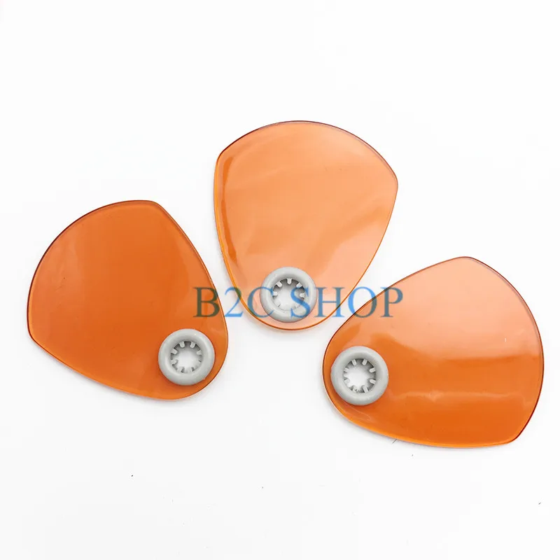 3pcs Shade board Стоматологическая клиника светильник Рука-щит пластина доска для отверждения светильник Замена - Цвет: 3pcs Shade board