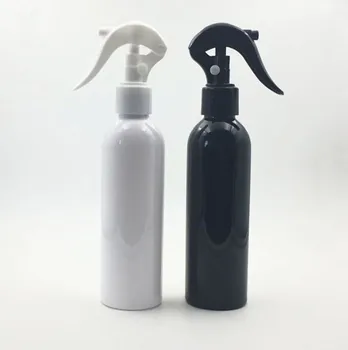 

30pcs 200ml black/white trigger spray plastic bottle disinfectant spray bottle pump ,200cc DIY hair spray