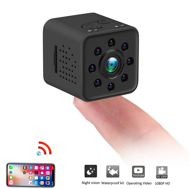 

EKENCAM Mini Camera WIFI Camera SQ11 SQ12 SQ13 SQ23 FULL HD 1080P Night Vision Waterproof housing CMOS Sensor Recorder Camcorder