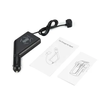 

2 in 1 Car Charger for DJI Spark Drone Intelligent Battery Fast Charging Hub Remote Control Battery Transport Outdoor Charger