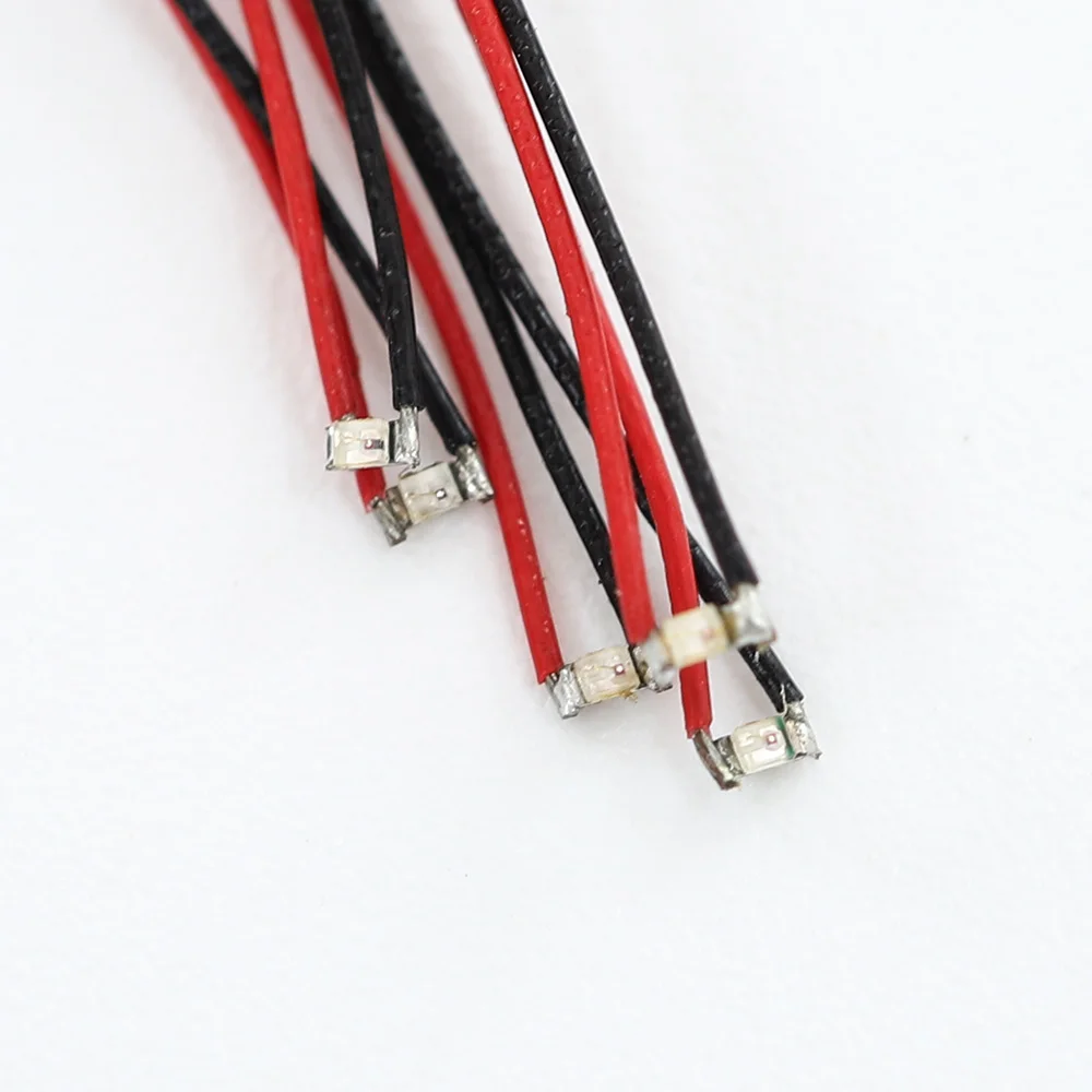 7 цветов 0 1 мм проводной SMD 0402 3V Светодиодный светильник предплатные микро лиц