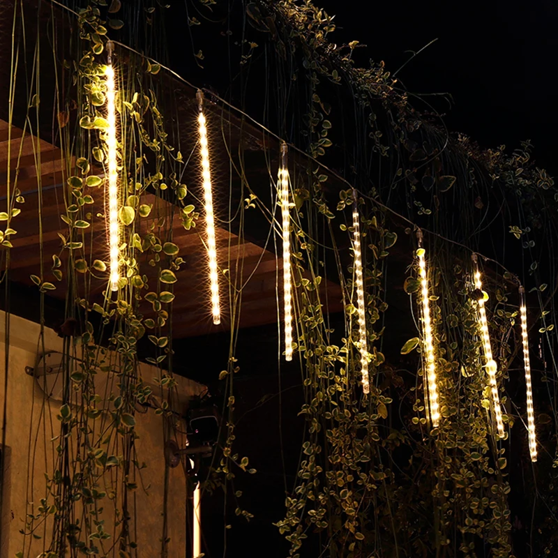

LED Meteor Shower Outdoor Waterproof Lights Led Lights Flash Light String Lights Starry Festival Outdoor Decoration