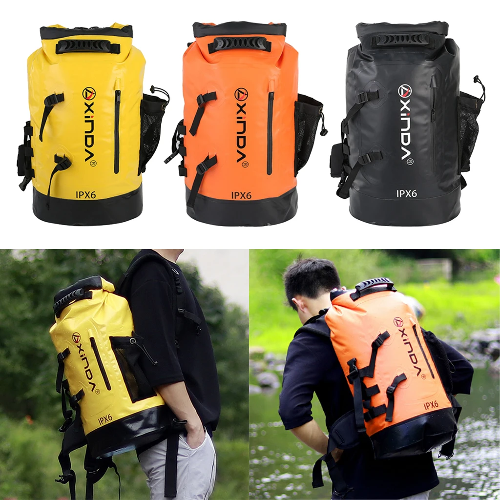 

Waterproof Dry Backpack Canoe Kayak Camping Sailing Fishing Dry Bag 20L Waterproof Dry Bag SackPack Water Floating Bag